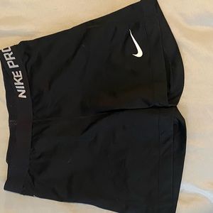Nike pro black spandex, size medium, good condition